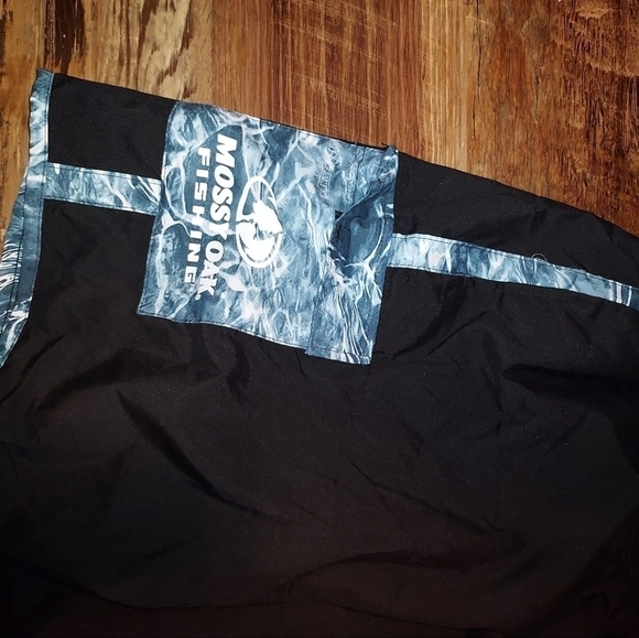 Mossy Oak Med NWT Camo fishing shorts swim elastic waist drawstring - Picture 11 of 11